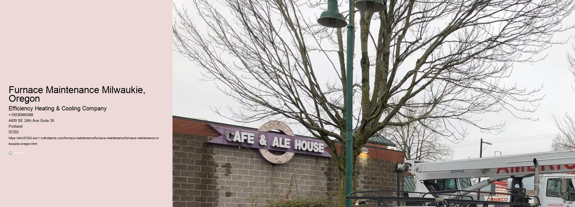 Furnace Maintenance Milwaukie, Oregon