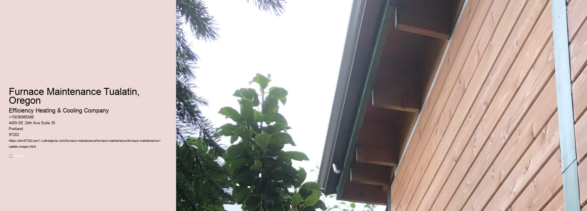 Furnace Maintenance Tualatin, Oregon